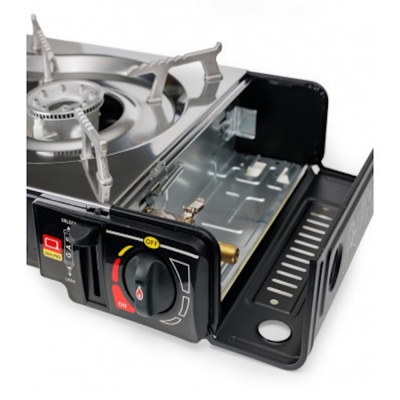 Platinet Camping Cooking Stove 2 Burner Black 461351