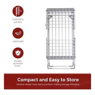 Rediffusion Winged Heated Clothes Horse REDH02