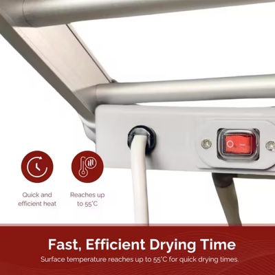 Rediffusion Winged Heated Clothes Horse REDH02