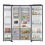 Samsung AI Series 6 Fridge Freezer Silver RS70F64KETEU