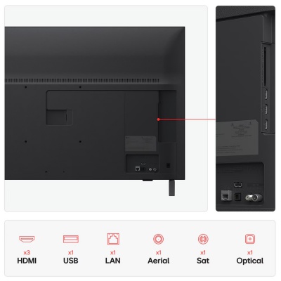 LG 43 Inch 4K Ultra HD Smart TV 43UA75006LA