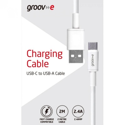 Groove USB C TO USB A 2m Cable GVMA003WE
