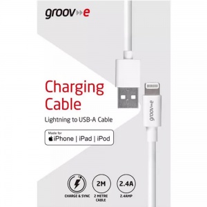 Groove Lightning Charging Cable 2m GVMA042WE