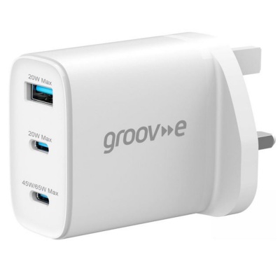Groove Dual USB C and USB A Charger GVMA109WE