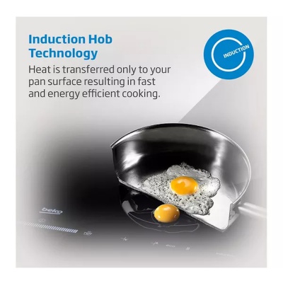 Beko 80cm Induction Hob HII85700UFT