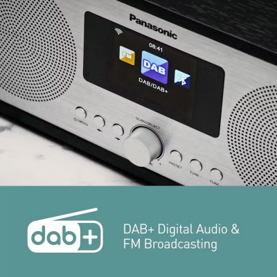 Panasonic Internet DAB Portable Radio RF-D40