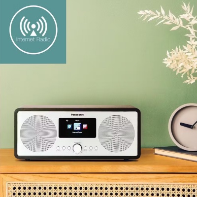 Panasonic Internet DAB Portable Radio RF-D40