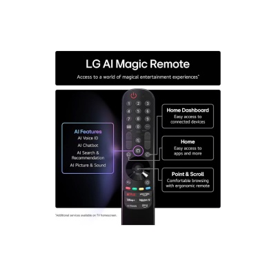 LG 65 Inch QNED87 4K Smart TV 65QNED87A6B