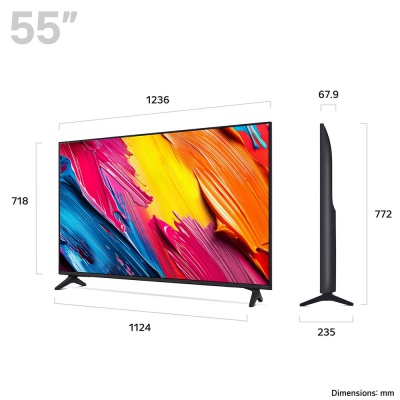 LG 55 Inch QNED AI 4K Smart TV 55QNED70A6A