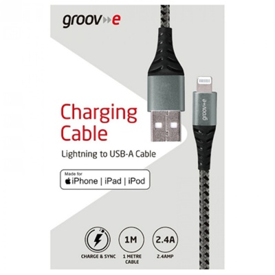 Groove Lightning to USB-A Charging Cable GVMA043SG