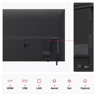 LG 65 Inch UA75 4K UHD HDR LED Smart TV 65UA75006LA