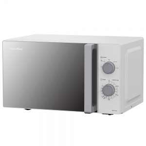 Powerpoint 20L 800W Microwave White Mirror P22820MMFW