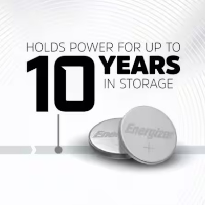 Energizer 6 Pack Litium Coin Cell Batteries CR2032