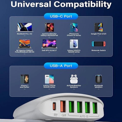 Ldnio 65w Desktop 6 Port Charger 600290