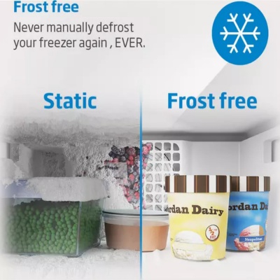 Beko HarvestFresh Frost Free Fridge Freezer CNG3582VW