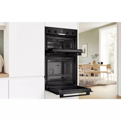 Bosch Series 4 Electric Double Oven Black MBA533BB3B