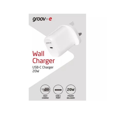 Groove 20W USB-C Wall Charger GVMA107WE