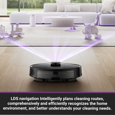 Eureka Robot Vacuum Cleaner Black NERN6BK