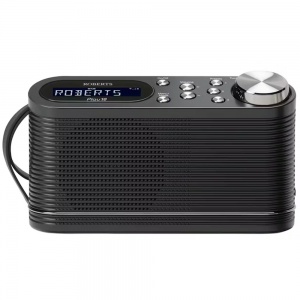 Roberts DAB FM Portable Digital Radio Black PLAY10BK