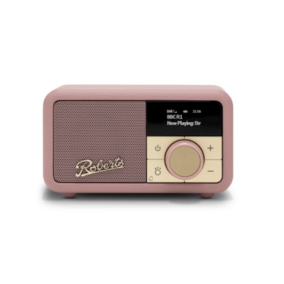 Roberts Bluetooth Speaker Radio Dusky Pink REVPETITE2DP