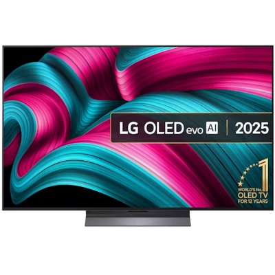 LG 55 Inch OLED Evo AI C5 4K Smart TV OLED55C54LA