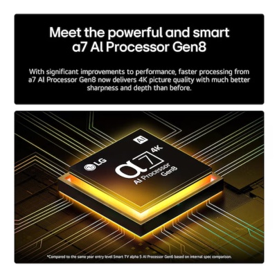 LG 65 Inch 4K AI Smart TV 65QNED70A6A