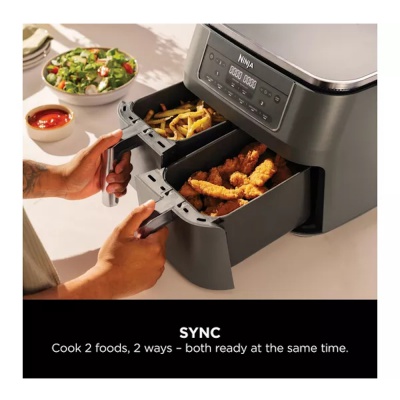 Ninja 6in1 Dual Zone 7.6L Air Fryer DZ300UK