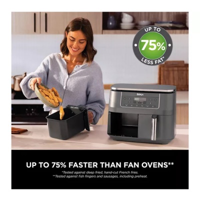 Ninja 6in1 Dual Zone 7.6L Air Fryer DZ300UK