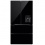 Powerpoint Black Glass Fridge Freezer P9917SKFDBLG