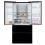 Powerpoint Black Glass Fridge Freezer P9917SKFDBLG