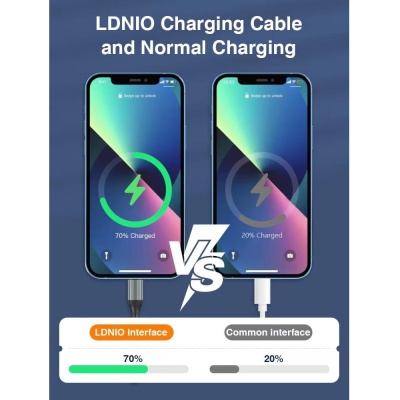 Ldnio USB C Fast Charging Cable 1 Meter 601440
