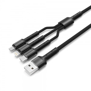 Ldnio 3 in 1 Multipurpose Charging Cable 640937