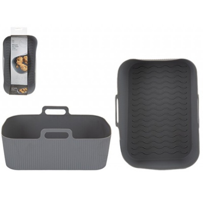 B and CO Rectangle Silicone Air Fryer Liner 830524
