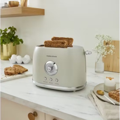 Morphy Richards Boutique Toaster Cream 980600