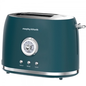 Morphy Richards Teal 2 Slice Toaster 980601