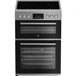 Beko 60cm Double Electric Cooker FDC6731S