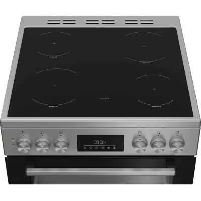 Beko 60cm Double Electric Cooker FDC6731S