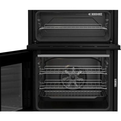 Beko 60cm Double Electric Cooker FDC6731S