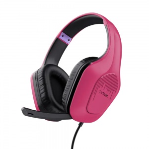 Trust GXT 415P Zirox Gaming Headset Pink T24992
