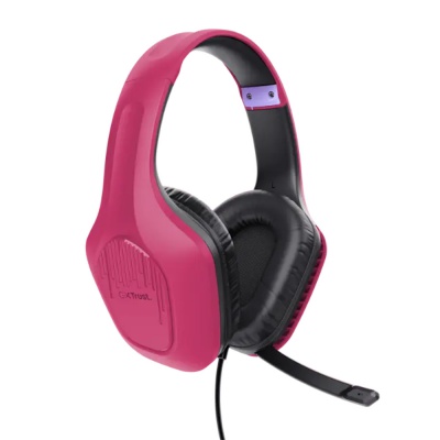 Trust GXT 415P Zirox Gaming Headset Pink T24992