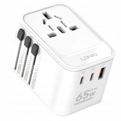 Ldnio 65W All In One Travel Adaptor 601808