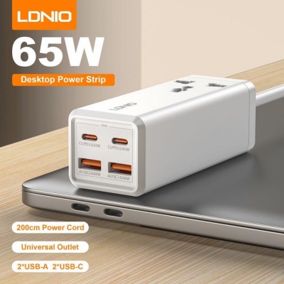 Ldnio Extension Lead with USB A and USB C SK3398