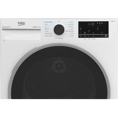 Beko 9kg Heat Pump Dryer B5T4923NIW