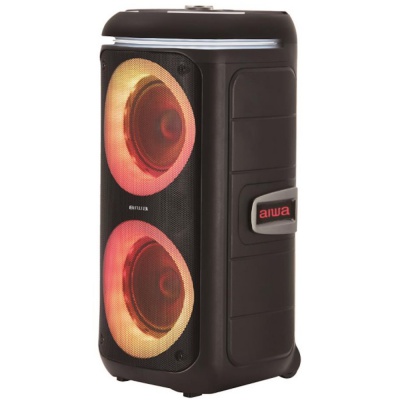 Aiwa RGB Light HyperBass Trolley Speaker 811513