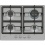 Neff N50 Gas Hob Stainless Steel T26GKH8N0