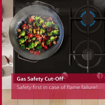 Neff N50 Gas Hob Stainless Steel T26GKH8N0