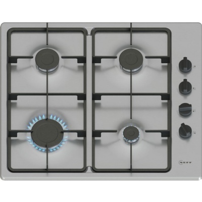 Neff N30 Gas Hob 60cm Stainless Steel T26BKP6N0