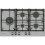 Neff 75cm 5 Burner Gas Hob Stainless Steel T27CIS8N0