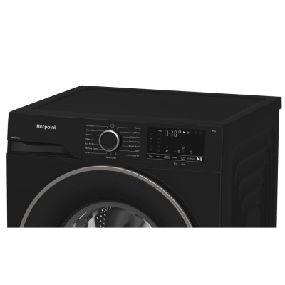 Hotpoint 9kg Black Washing Machine H 91B ANTI STAIN IRE