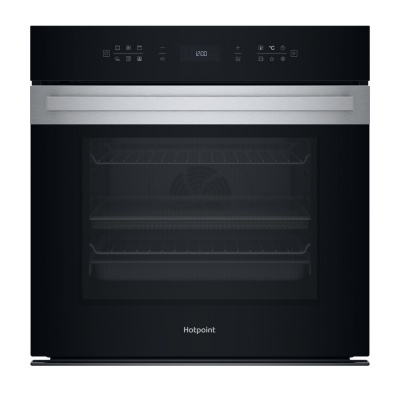 Hotpoint Black Electric Single Oven HOI78PT1SXUK